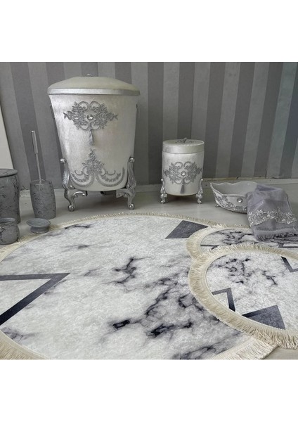 Multi kaymaz Taban 3lü Banyo Paspas Takımı 641-00 fırsatları