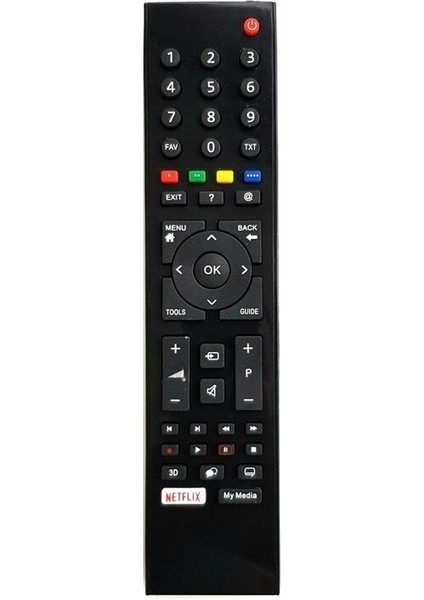 Roma Gcu 7905A Televizyon Kumandası Yumuşak Tuş Takımı ile 1.Sınıf ABS Plastik