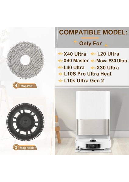 Roborock Qr 798 / Roborock Qv 35A Ana Yan Fırça Paspas Bezi Için (Yurt Dışından) fiyatları