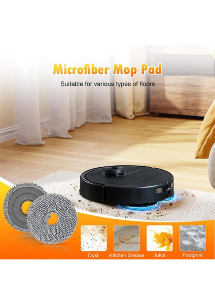 Roborock Süpüren Robot Qrevo Pro Vakum Parçaları Ana Yan Fırça Filtre Mop Kumaşları Toz Torbaları Temizlik Aksesuarları (Yurt Dışından) indirimleri