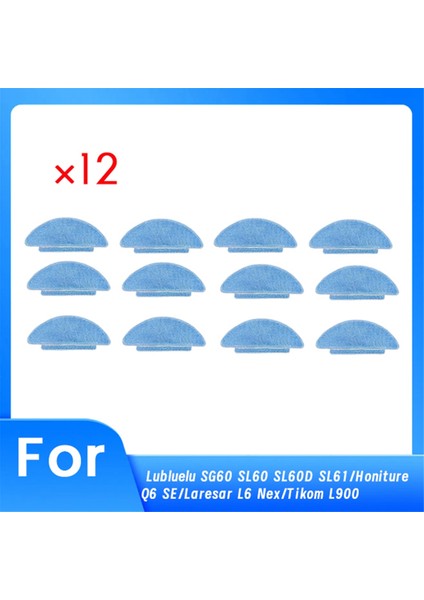 12 Pcs Lubuelu SG60 SL60 SL60D SL61/LARESAR L6 Nex/tikom L900 Robot Vakum Süpürge Parçaları Değiştirme (Yurt Dışından)