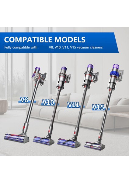Dyson V8 V10 V11 V15 Elektrikli Süpürge Için Yedek Başlık (Yurt Dışından) fiyatları