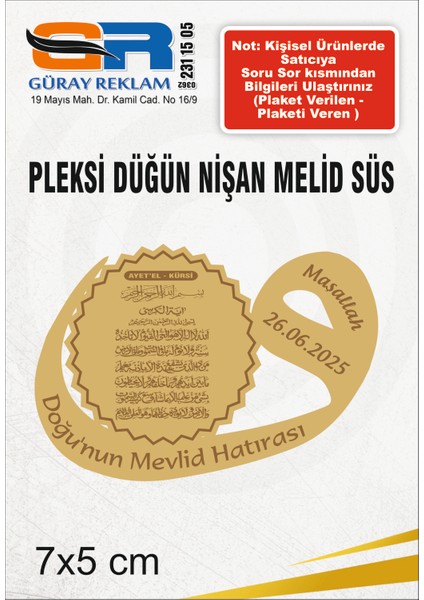 Gelinlik Söz Nişan Mevlid Hediyesi Kod:2
