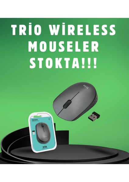 TR-1910 USB Siyah 2.4ghz Wıreless Mouse