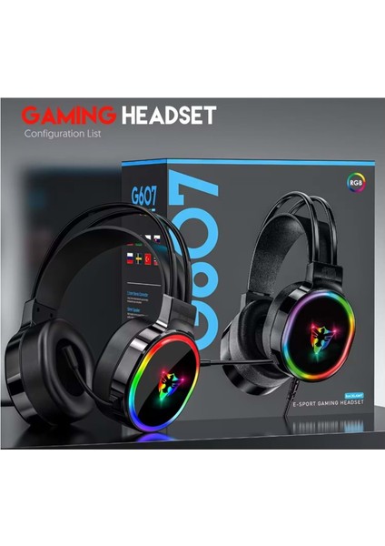TRG607 USB 7.1 Rgb Oyuncu Kulaklığı