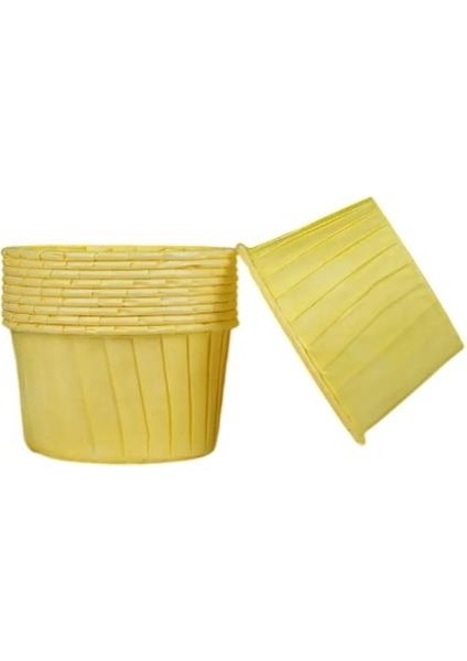 Cupcake/muffin /suffle Kek Kapsülü Sarı 50 Li