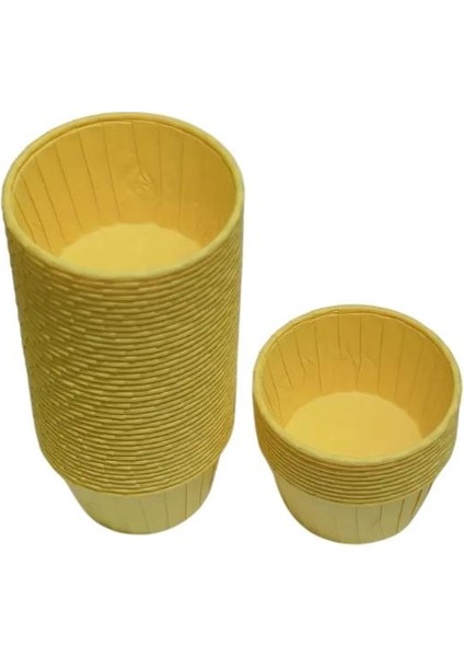 Cupcake/muffin /suffle Kek Kapsülü Sarı 50 Li fiyatları