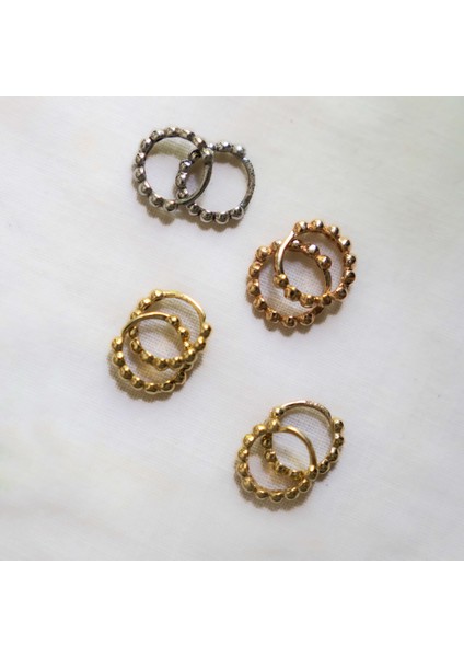 Taşlı Mini Ball Küpe fiyatları