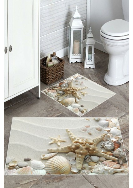 Vizon kaymaz Taban Deniz Tema Banyo Paspas bp-2