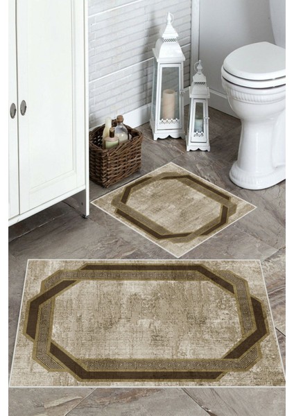 Vizon kaymaz Taban Çerçeve Banyo Paspas BB-125