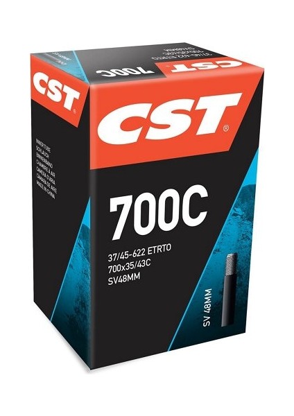 700X35/43C Iç Lastik | 48MM Ince Sibop (Sv) – Yol & Şehir Bisikletleri ile Uyumlu