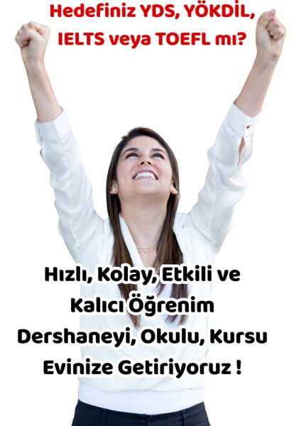 İngilizce Yds Deneme, Yökdil, Ielts, Lgs, Sınav Hazırlık Seti, Online Kurs, Kelime Öğrenme 4500 Test