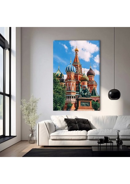 Masalsı Kremlin Kanvas Tablo