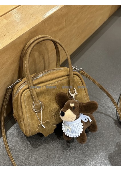 Sevimli Renkli Ip Peluş Ayı Kolye El Yapımı Oyuncaklar Küçük Bebek Çanta Çekicilik Sevimli Bebek Cep Telefonu Çekicilik (Yurt Dışından)