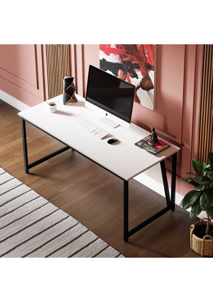 Ms2 Çalışma Masası,ofis Masası - 70X160 cm - Beyaz fiyatları
