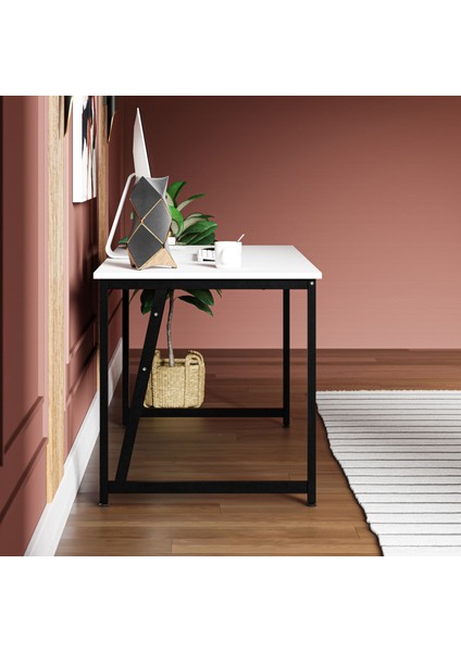 Ms2 Çalışma Masası,ofis Masası - 70X160 cm - Beyaz fırsatları