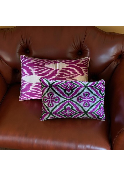 Lalezar Ikat Kırlent modelleri