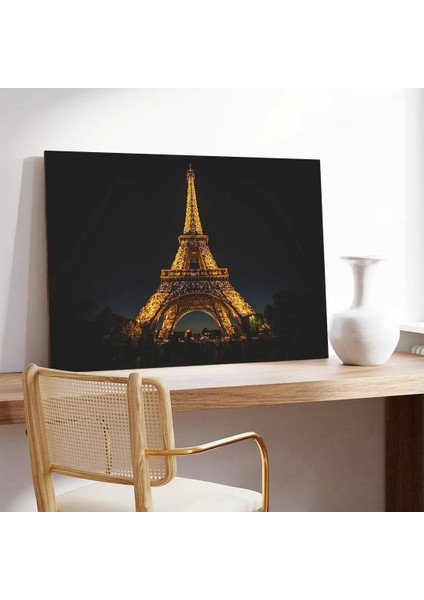 Işıklı Eyfel Kanvas Tablo fiyatları