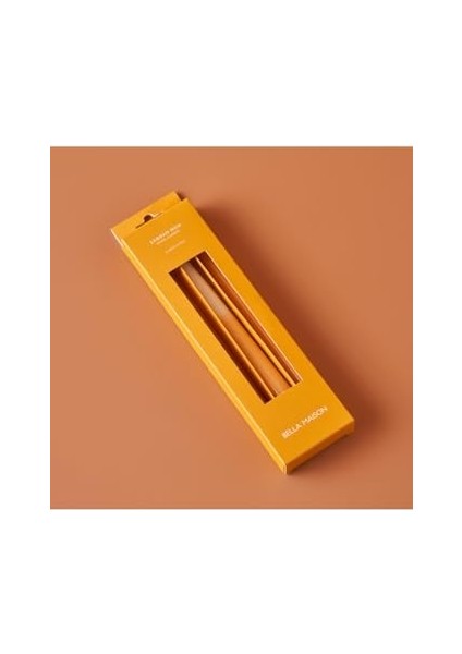 Maison Hill Şamdan Mum 3'lü Hardal (25X2 Cm) fiyatları