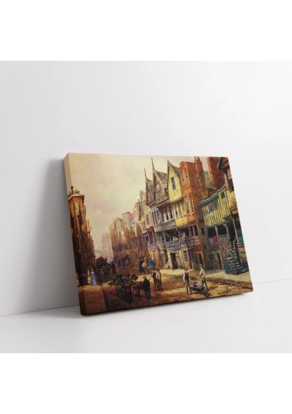 Tarihi Şehir Güzelliği Kanvas Tablo