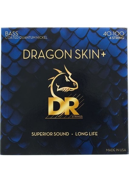 Dbq-40 Dragon Skin+ Quantum Nickel 4 Telli Bas Gitar Teli (Lig