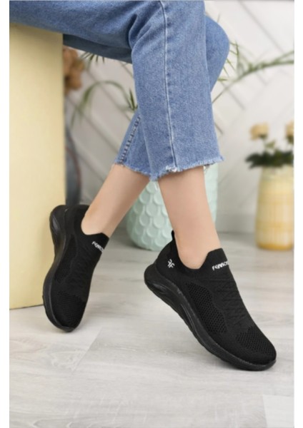 Ferrosa 041 Ortopedik Triko Siyah Rahat Unisex Spor Ayakkabı fiyatları