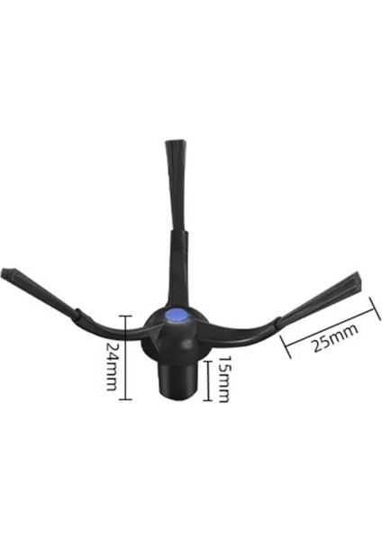 Ecovacs Için X5 Omni / X5 Pro Omni Robot Vakum Yedek Parçaları Toz Torbası Ana Yan Fırça Filtre Mop Accessorie A (Yurt Dışından) modelleri