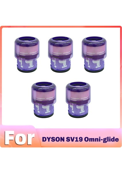 5pcs Dyson Omni-Glide SV19 Vakum Süpürgeleri Filtreler Ev Temizliği Vakum Değiştirme Için Süpürücü Eki (Yurt Dışından)