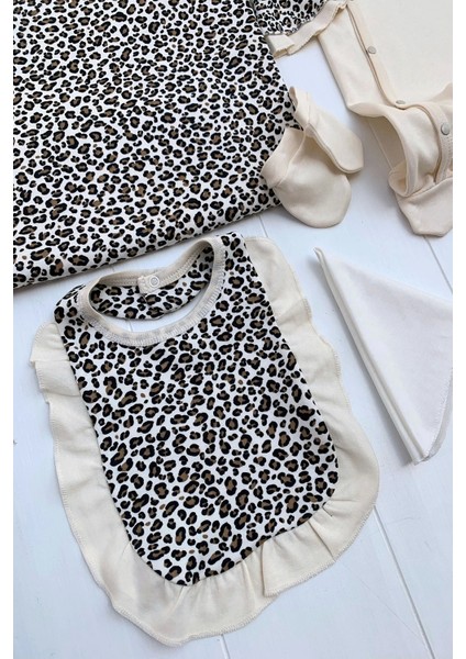 Leopar Desenli 8li Set Yeni Doğan indirimleri
