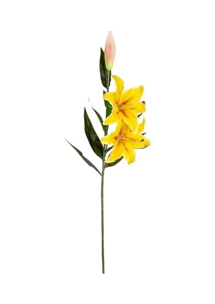 Yapay Çiçek Lilyum Sarı 90 Cm. modelleri