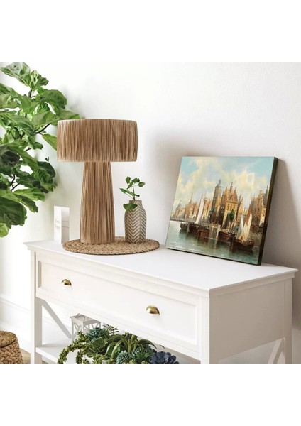 Antik Liman Şehri Kanvas Tablo fiyatları