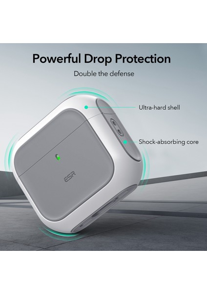 Airpods 4 Halolock Magsafe Orbit Hybrid Case Beyaz fırsatları