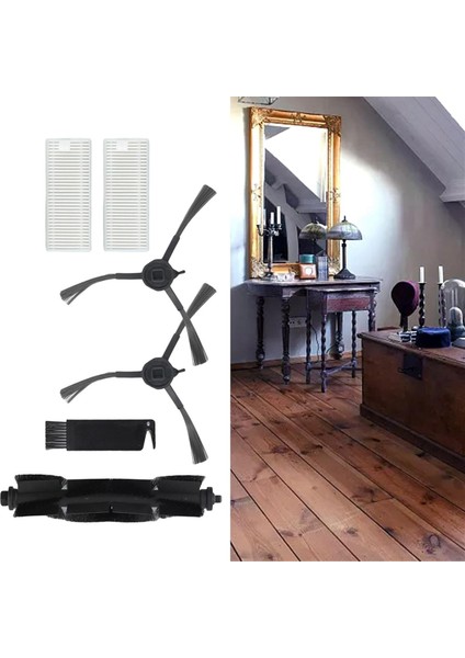 360 S8 S8 Plus Ana Yan Fırça Için Yedek Fırça Filtre Seti (Yurt Dışından) fırsatları