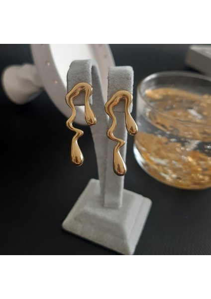 Küpe Çelik Gold Renk Özel Seri fiyatları