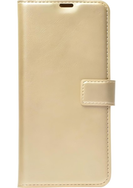 Samsung Galaxy S25 Ultra Cüzdanlı Standlı Kapaklı Kılıf Gold fiyatları