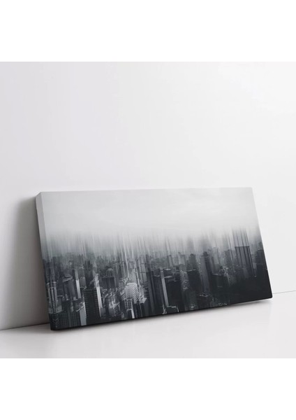 Sisler Içinde Metropol Kanvas Tablo