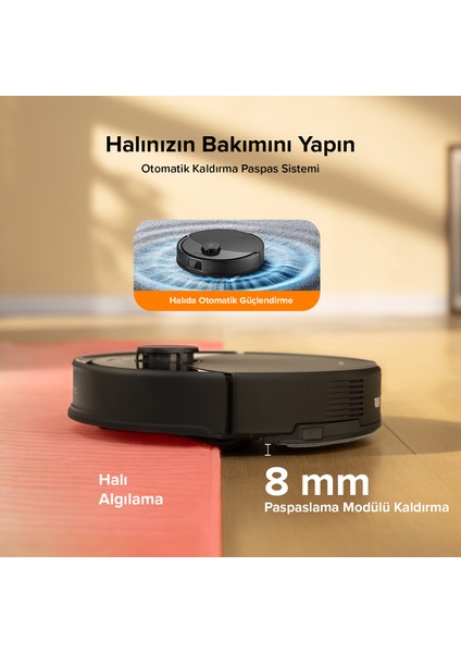 Q8 Max Pro Plus Akıllı Robot Süpürge indirimleri