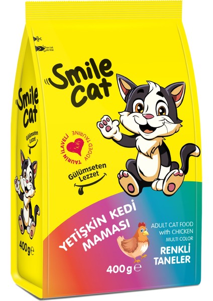 Cat Yetişkin Kedi Mix 400 gr Kuru Mama