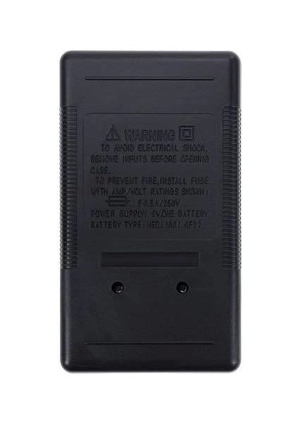 Bfs Dijital Avometre Multimetre Ölçü Aleti Akım Voltaj Direnç Ölçer