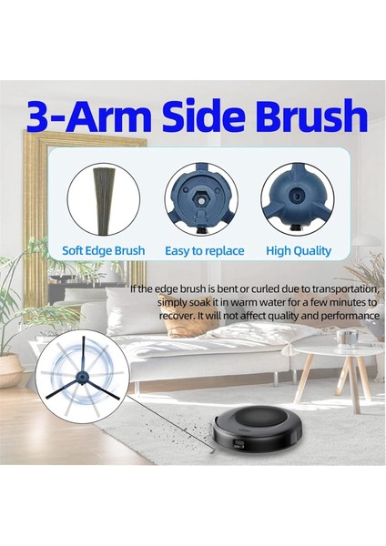 Eufy C20 Omnı Robot Vacum Seğerleceği Sulu Fırça Yan Fırçalar Hepa Filtreler Paspas Pad Toz Çanta (Yurt Dışından) modelleri