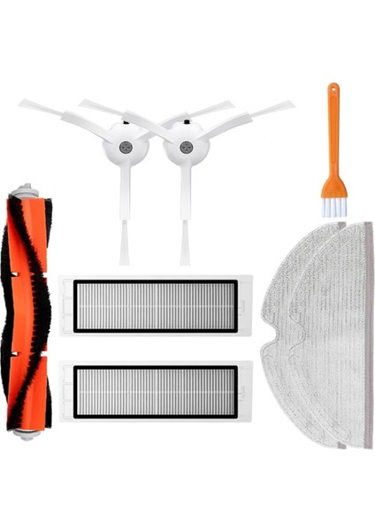 Xiaomi 1s Için Roborock S5 E5 S51 S55 S50 Maksimum Yedek Parçalar Mijia Mi Robot Vakum Süpürge Aksesuarları Ana Yan Fırça (Yurt Dışından)