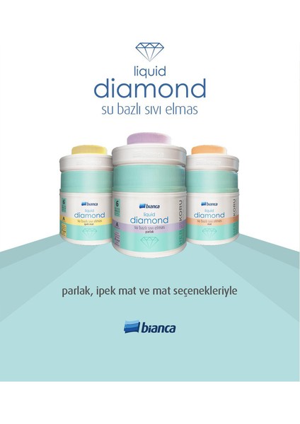 Liquid Diamond - Su Bazlı Sıvı Elmas Parlak 600 Gram modelleri