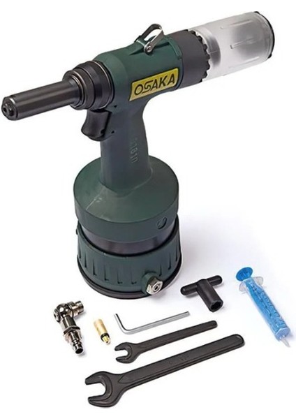 Opt-P 5040N Havalı Pop Perçin Makinesi Vakumlu