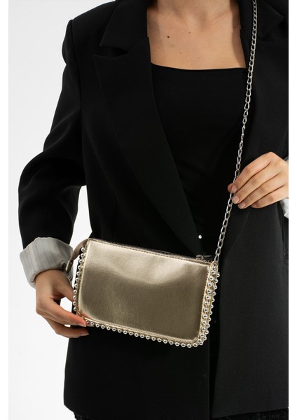 Mini Boncuklu Çanta