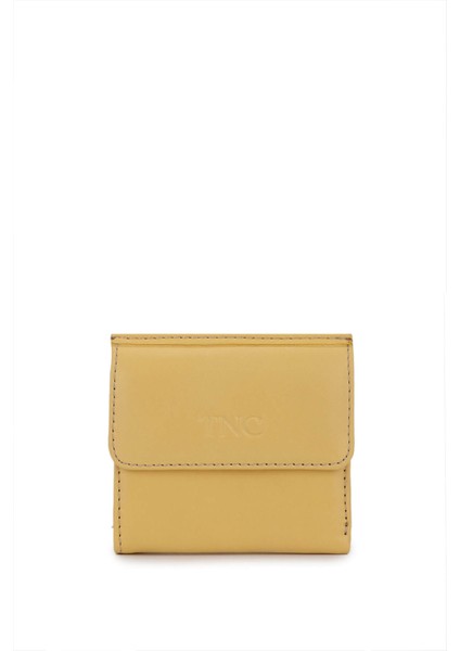 Unisex Hakiki Deri Sarı Cüzdan Cuzdan 688 1415 Czdn Y25 Sarı
