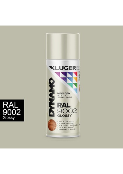 Gri Beyaz Spey Boya Ral 9002