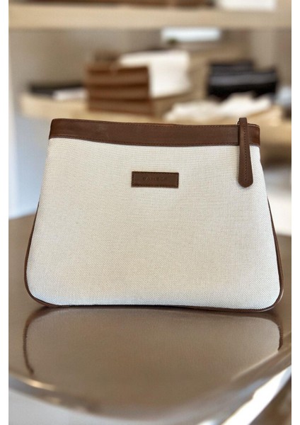 Kanvas Kahve Özel Tasarım Kadın Portföy & Clutch Çanta fiyatları