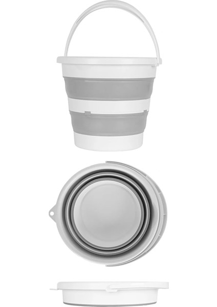 2'li Set Katlanabilir Çamaşır Sepeti Katlanabilir Akordiyon Su Kovası Magic Akordiyon Temizlik Seti modelleri