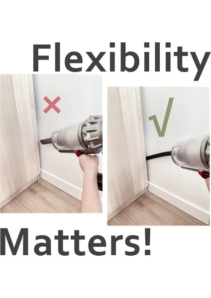 Dyson V7 V8 V10 V11 V15 V15 Vakum Crevice Fırça Kiti Temizleyici Düz Fırça Başı U-Şekilli Fırça ile (Yurt Dışından) indirimleri