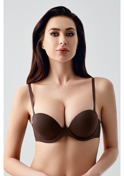 Kadın Çift Destekli B Cup Basic Sütyen , 337040